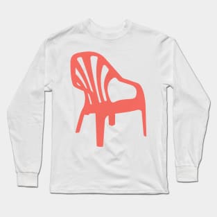 Monobloc Plastic Chair Long Sleeve T-Shirt